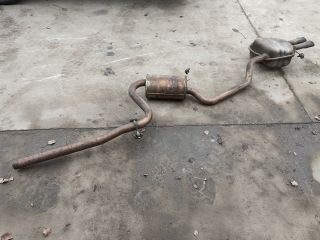 bontott VW JETTA Komplett Kipufogó Rendszer