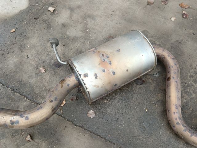 bontott VW JETTA Komplett Kipufogó Rendszer