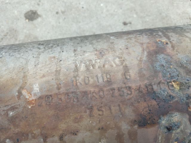 bontott VW JETTA Komplett Kipufogó Rendszer