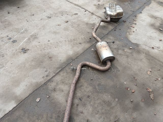 bontott VW JETTA Komplett Kipufogó Rendszer