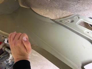 bontott VW JETTA Bal hátsó Sárvédő