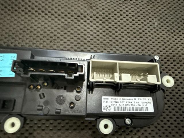 bontott VW JETTA Fűtéskapcsoló (manuális klímás)