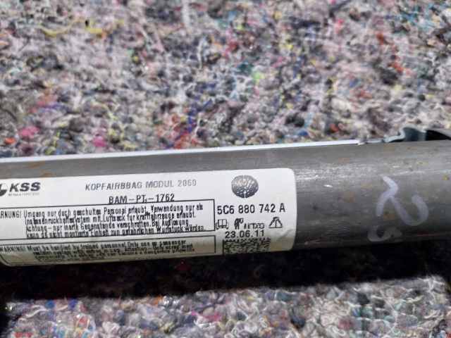 bontott VW JETTA Jobb Függönylégzsák és Oldallégzsák