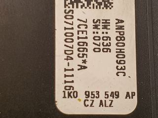 bontott VW JETTA Kormányoszlop Vezérlő