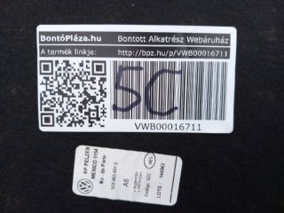 bontott VW JETTA Motorháztető Szigetelés