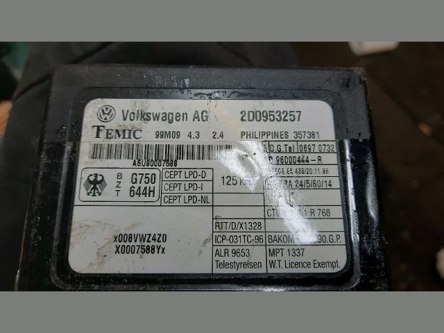 bontott VW LT Immobilizer Elektronika