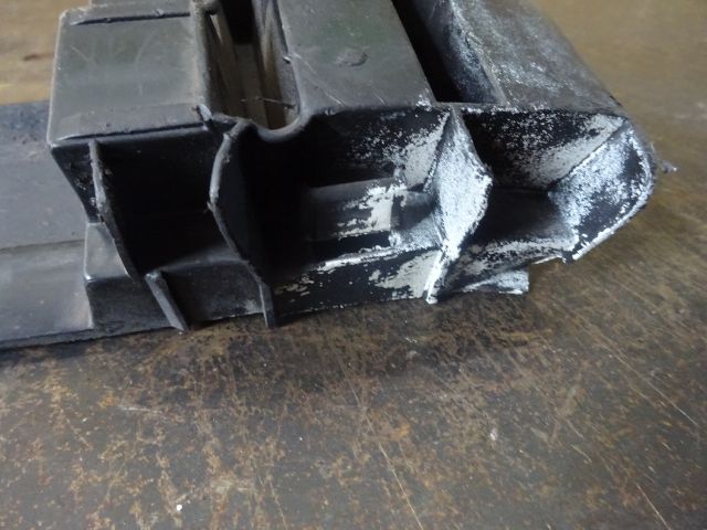 bontott VW LT Jobb hátsó Lökhárító Sarok (Műanyag)