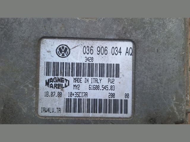 bontott VW LUPO Gyújtáskapcsoló Házzal