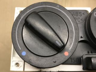 bontott VW LUPO Fűtéskapcsoló (Nem klímás)