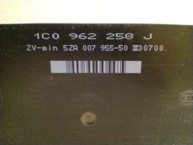 bontott VW LUPO Komfort Elektronika