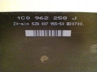 bontott VW LUPO Komfort Elektronika