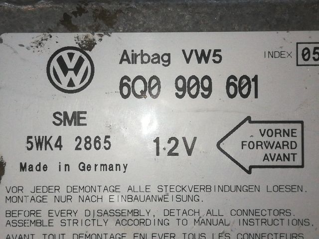 bontott VW LUPO Légzsák Elektronika