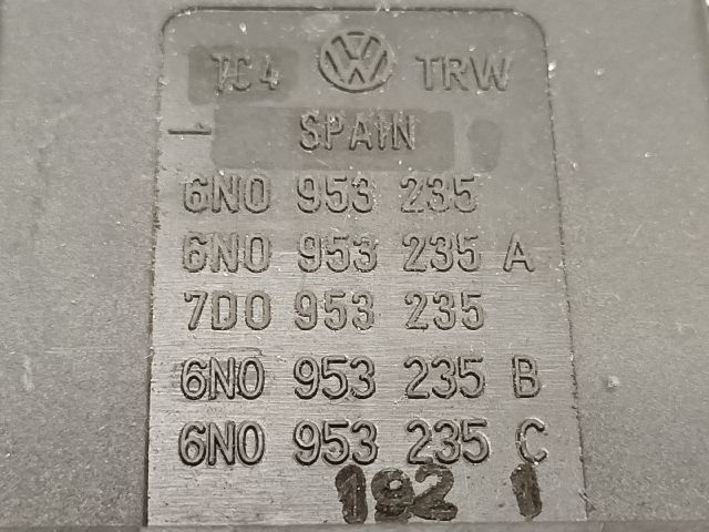 bontott VW LUPO Vészvillogó Kapcsoló