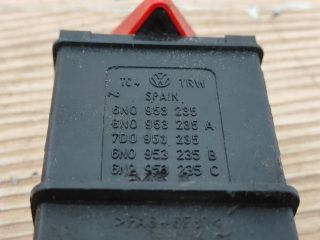 bontott VW LUPO Vészvillogó Kapcsoló