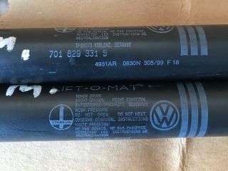 bontott VW MULTIVAN Gázrugós Kitámasztó Teleszkóp Pár Csomagtérajtó