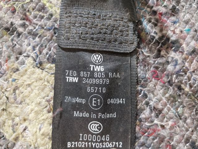 bontott VW MULTIVAN Jobb első Biztonsági Öv