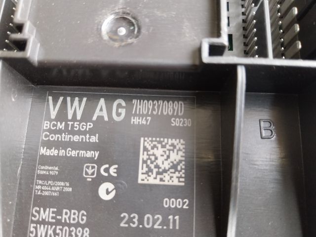 bontott VW MULTIVAN Komfort Elektronika