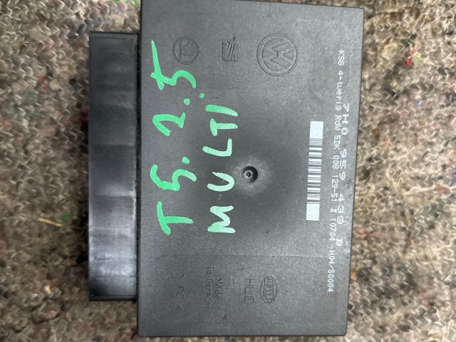 bontott VW MULTIVAN Komfort Elektronika