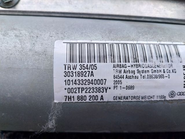 bontott VW MULTIVAN Utasoldali Légzsák