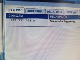 bontott VW NEW BEETLE EGR / AGR Szelep