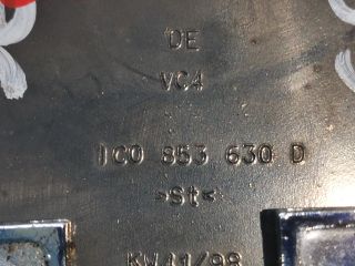 bontott VW NEW BEETLE Hátsó Embléma