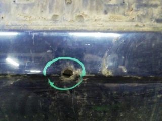 bontott VW NEW BEETLE Hátsó Lökhárító (Üresen)