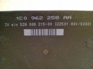 bontott VW NEW BEETLE Komfort Elektronika