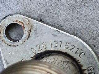 bontott VW PASSAT B3 B4 EGR Hűtő Cső