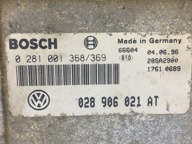 bontott VW PASSAT B3 B4 Motorvezérlő