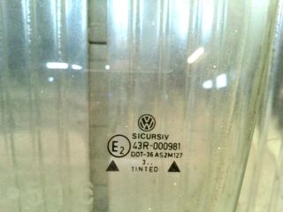 bontott VW PASSAT B3 B4 Bal hátsó Ablak