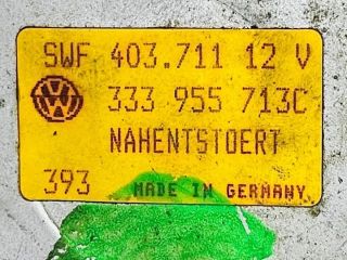 bontott VW PASSAT B3 B4 Hátsó Ablaktörlő Motor