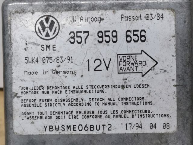 bontott VW PASSAT B3 B4 Légzsák Elektronika