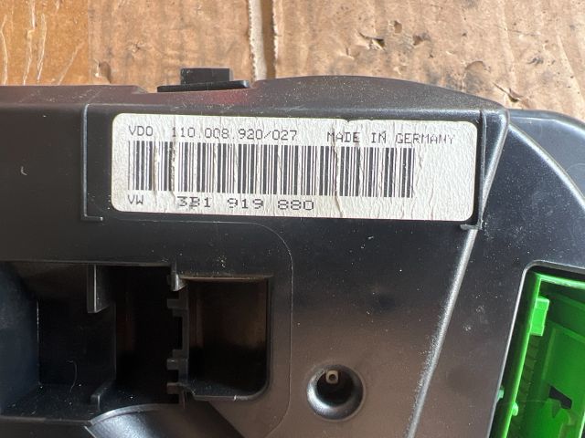 bontott VW PASSAT B5 Kilométeróra