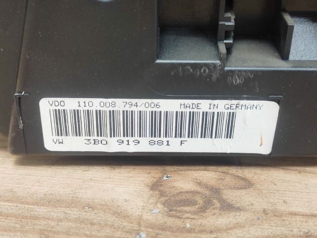 bontott VW PASSAT B5 Kilométeróra