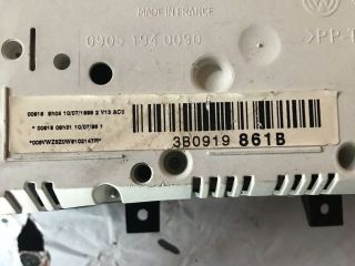 bontott VW PASSAT B5 Kilométeróra