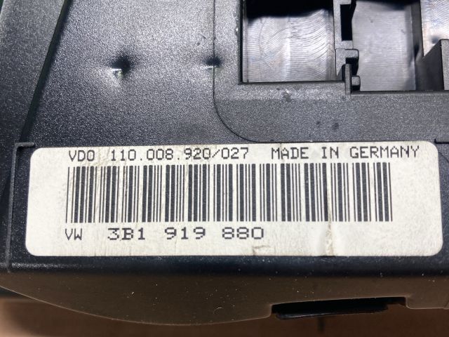 bontott VW PASSAT B5 Kilométeróra