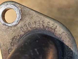 bontott VW PASSAT B5 EGR Hűtő Cső