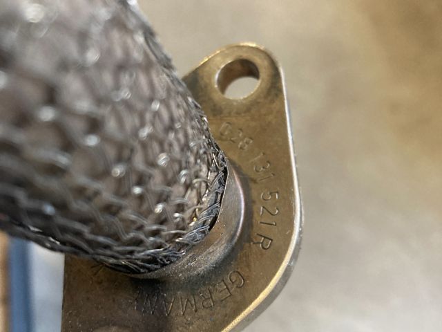 bontott VW PASSAT B5 EGR Hűtő Cső