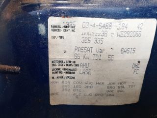 bontott VW PASSAT B5 Fojtószelep (Elektromos)