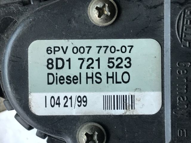 bontott VW PASSAT B5 Gázpedál (Elektromos)