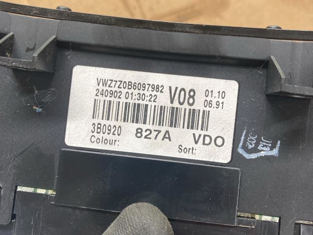 bontott VW PASSAT B5 Kilométeróra