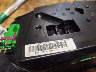 bontott VW PASSAT B5 Kilométeróra