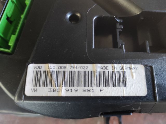 bontott VW PASSAT B5 Kilométeróra