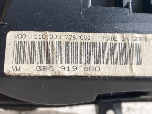 bontott VW PASSAT B5 Kilométeróra