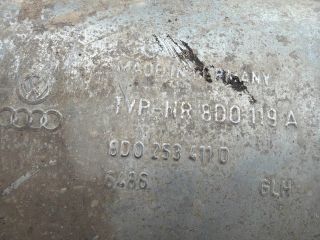 bontott VW PASSAT B5 Középső Kipufogó Dob