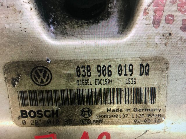 bontott VW PASSAT B5 Motorvezérlő