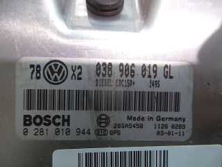 bontott VW PASSAT B5 Motorvezérlő