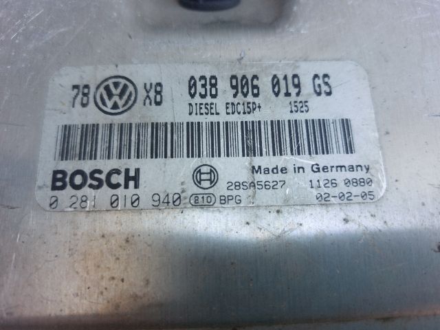 bontott VW PASSAT B5 Motorvezérlő