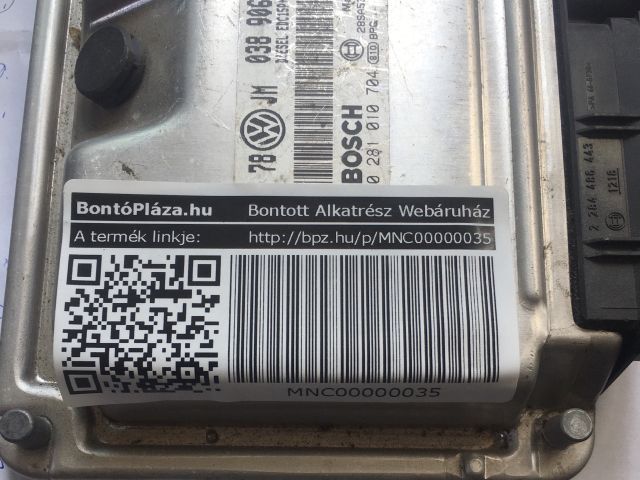 bontott VW PASSAT B5 Motorvezérlő