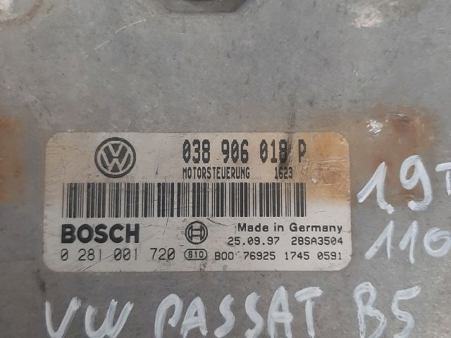 bontott VW PASSAT B5 Motorvezérlő